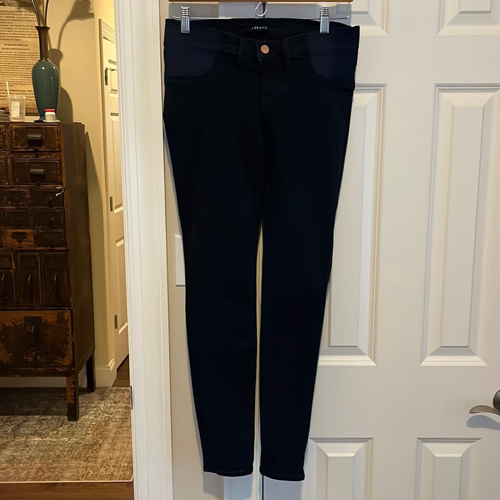 J Brand Maternity Jeans Skinny Dark Denim 27